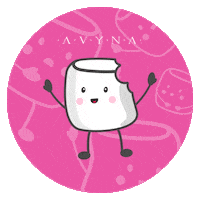 Marshmallow Sticker by Avyna