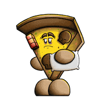 Iti63 tired sleep sleepy good night Sticker