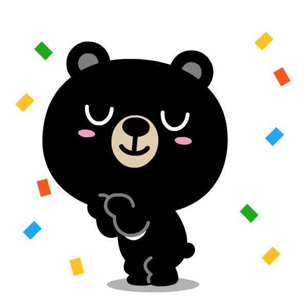 Gimcheon giphyupload 곰 즐거움 기쁨 GIF