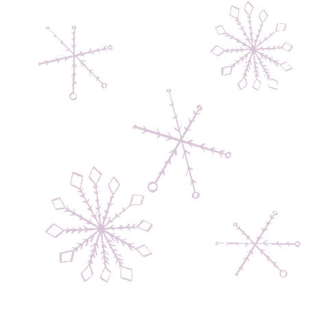 Winter Wonderland Snow Sticker