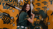 Softball GIF by NDSU Athletics
