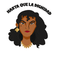 PontDesign dignidad hasta que dignidad Sticker