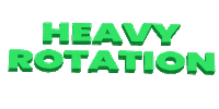 heavy rotation art Sticker by Justin