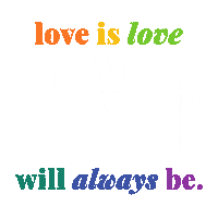 Love Is Love Fashion Sticker by AND