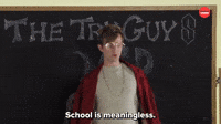 School Is Meaningless