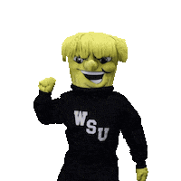 wushock Sticker by Wichita State University