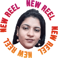 Dakshita Jhalak Sticker by BORN ON INSTAGRAM