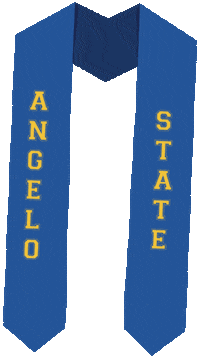 Graduation Commencement Sticker by Angelo State University