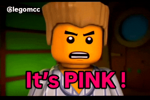 MCClego ninjago legomcc its pink pink ninjago GIF