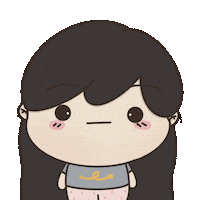 Happy Girl Sticker