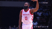 harden houston rockets GIF by NBA