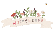 Flower Weekend Sticker by eineckig