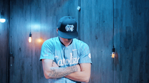 University Of North Carolina Baseball GIF by UNC Tar Heels
