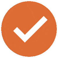 Circle Check Sticker by BDUmedia