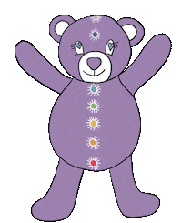 Lavenderbuddy send lavender buddy lavenderbuddy chakras sensory play Sticker