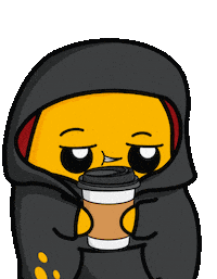 Good Morning Coffee Sticker by lilpotates
