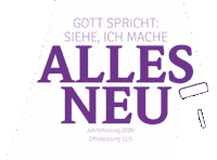 Alles Neu Sticker by VELKD