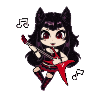 Guitar Commission Sticker