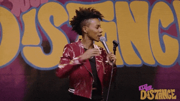 ritabrentcomedy comedy go pointing get GIF