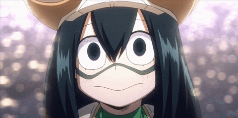 tamarafgnzm giphyupload bnha tsuyu asui GIF