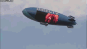 cat zeppelin GIF