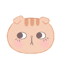 Cat No Sticker by TiffanyHuynhArt