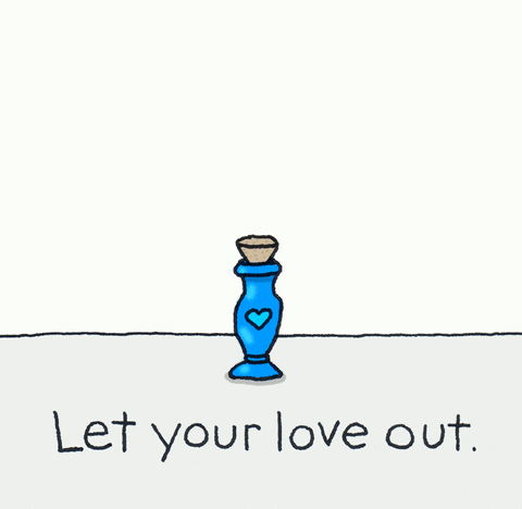 i love you hearts GIF by Chippy the Dog