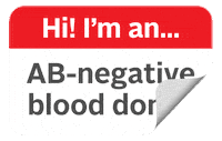 Blood For Life Sticker by Canadian Blood Services