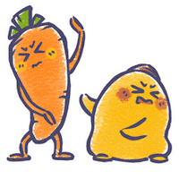 Fight Potato Sticker