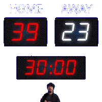 23 Away Sticker