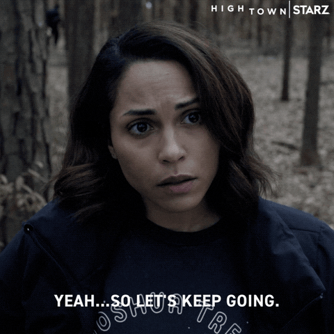 Keep Going Monica Raymund GIF by Hightown