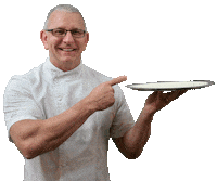 serve robert irvine Sticker by FITCRUNCH