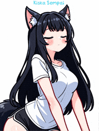 Shouting Cat Girl GIF