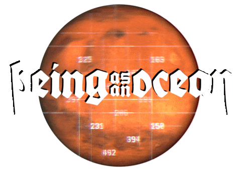 Space Band Sticker by Being As An Ocean