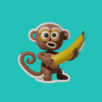 Hungry Monkey GIF