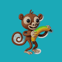 Hungry Monkey GIF