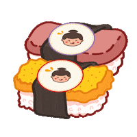 Japanese Sushi Sticker