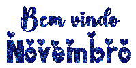 New Month Novembro Sticker