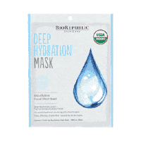 biorepublic winter fall skincare vegan Sticker
