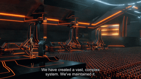 Tron Legacy System GIF by Goldmaster