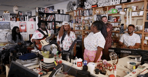 npr tiny desk GIF by Tank and The Bangas