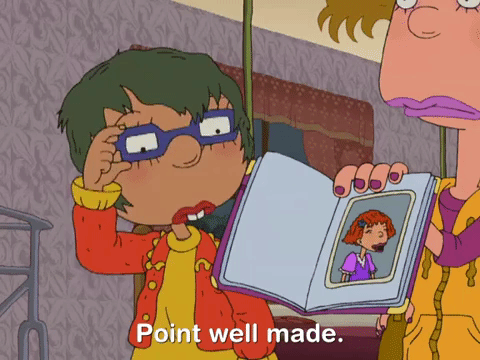 as told by ginger nicksplat GIF