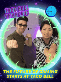 vrarcade GIF by Taco Bell VR Arcade
