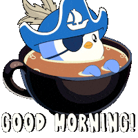 Happy Good Morning Sticker by Pudgy Penguins