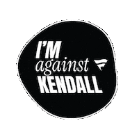 Kendall Jenner Kardashian Curse Sticker by Fanatics Sports & Casino