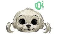 Happy Dog Sticker