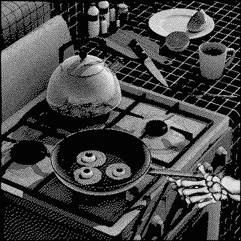 Loop Monochrome GIF