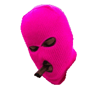 levenkhandj uptempo frenchcore balaclava sigar Sticker