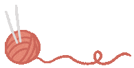 Knitting Yarn Sticker