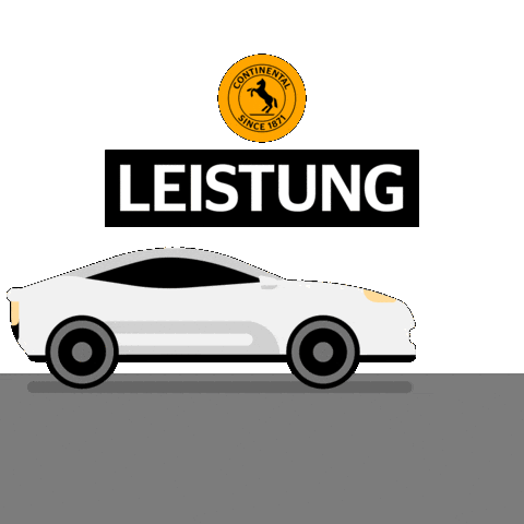 Tuning Sports Car Sticker by Continental